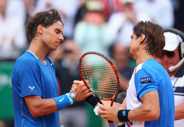 Nadal thua soc Ferrer o tu ket Monte Carlo hinh anh