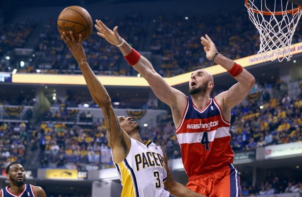 BK NBA 2014 mien Dong (G1): Pacers 86-82 Wizards hinh anh