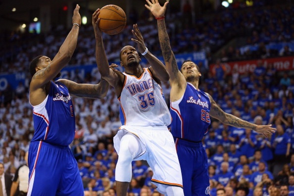BK NBA 2014 mien Tay (G2): Thunder 112-101 Clippers hinh anh