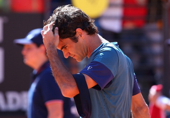 Vong 2 Rome Masters 2014: Federer 1-2 Chardy hinh anh