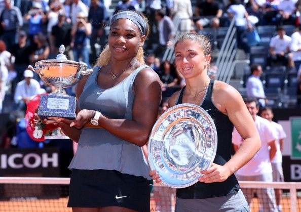 Serena Williams bao ve thanh cong ngoi hau Italian Open hinh anh