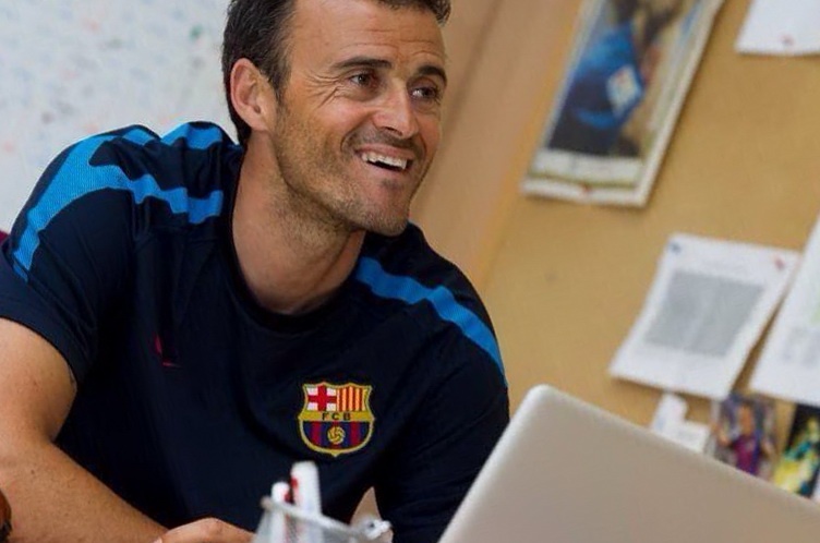 Barcelona chinh thuc bo nhiem HLV Luis Enrique hinh anh