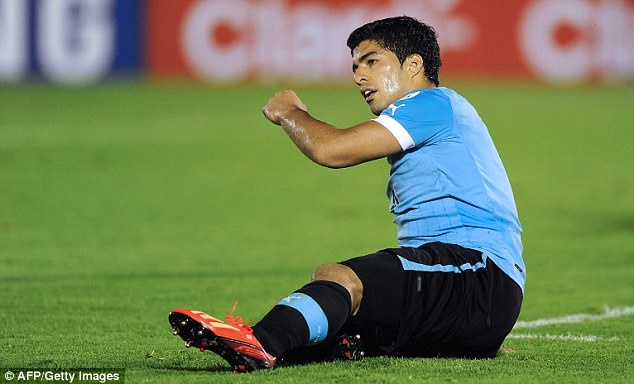 Suarez co nguy co vang mat tai World Cup 2014 hinh anh