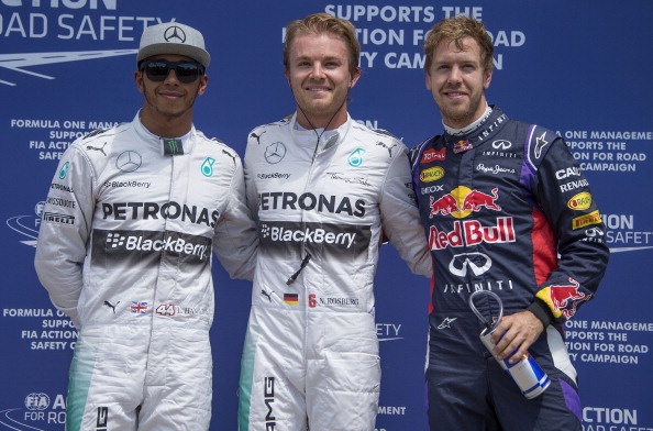 Vuot mat Hamilton, Rosberg lan thu 2 lien tiep gianh pole hinh anh