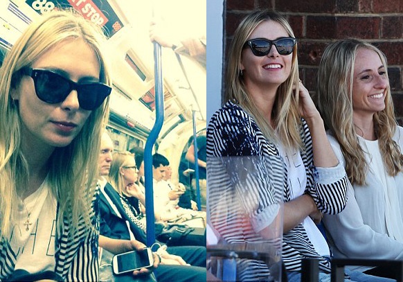 Sharapova dap tau nhanh sang London co vu bo tre hinh anh