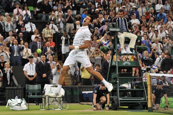 Vong 4 Wimbledon 2014: Djokovic 3-0 Tsonga hinh anh