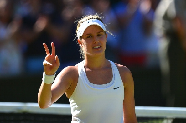 Hoa khoi Eugenie Bouchard vao chung ket Wimbledon hinh anh