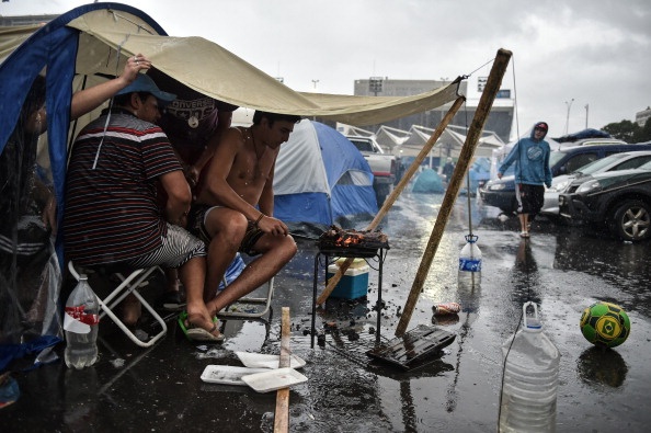 Cuoc song co cuc cua cac fan Argentina tai World Cup hinh anh