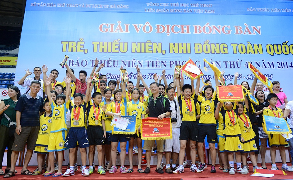 Đây là lần thứ 3 liên tiếp CLB bóng bàn Hà Nội T&T nhất toàn đoàn