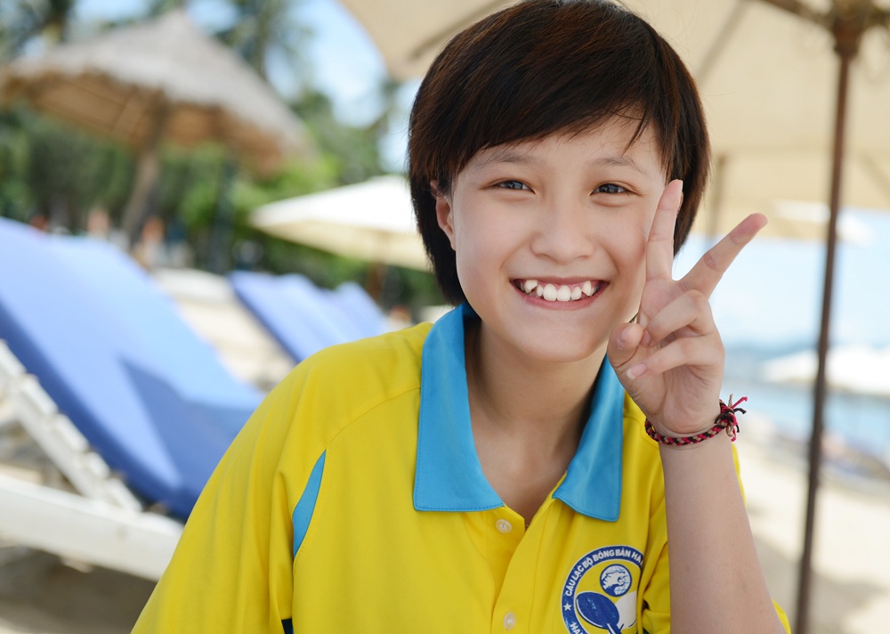 Nu tuyen thu co guong mat baby cua bong ban Viet Nam hinh anh