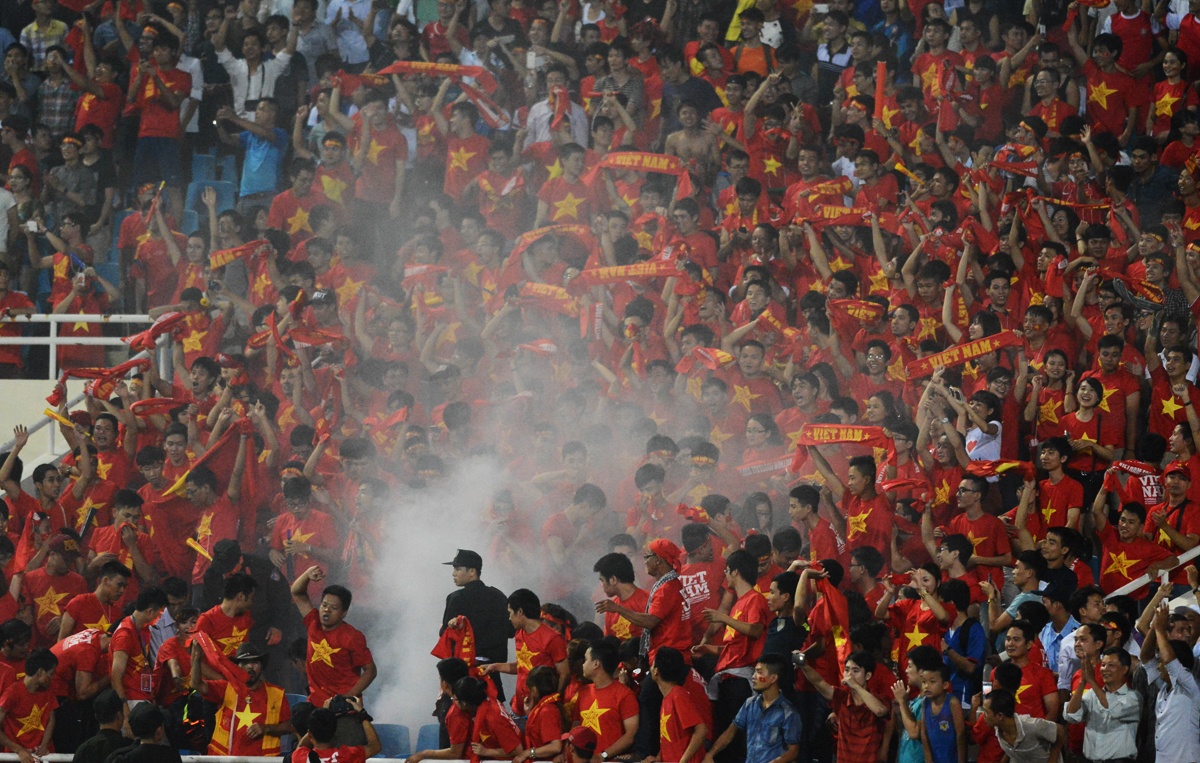 Rất lâu rồi sân vận động Mỹ Đình mới có 1 trận đấu giầu cảm xúc như vậy