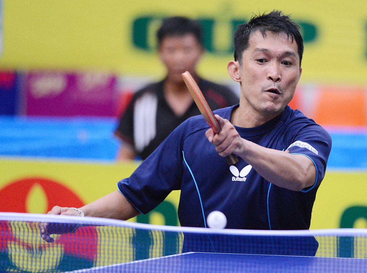 Năm 2013 sau khi rút về làm công tác đào tạo và xin rút khỏi đội tuyển quốc gia nhưng Đoàn Kiến Quốc vẫn lọt vào trận chung kết giải vô địch bóng bàn toàn quốc.