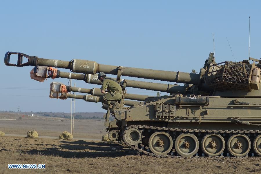 Israel dong binh cho ngay My danh Syria hinh anh