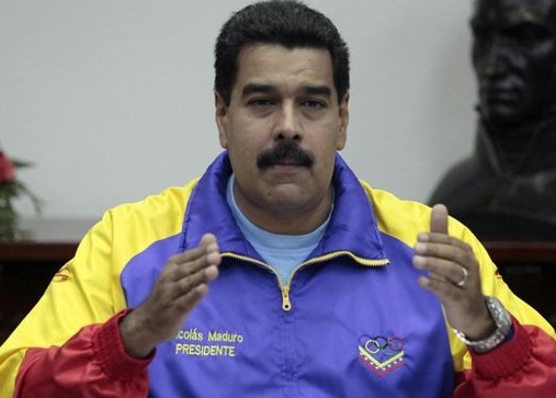 Venezuela noi gian vi My cam tong thong bay qua khong phan hinh anh