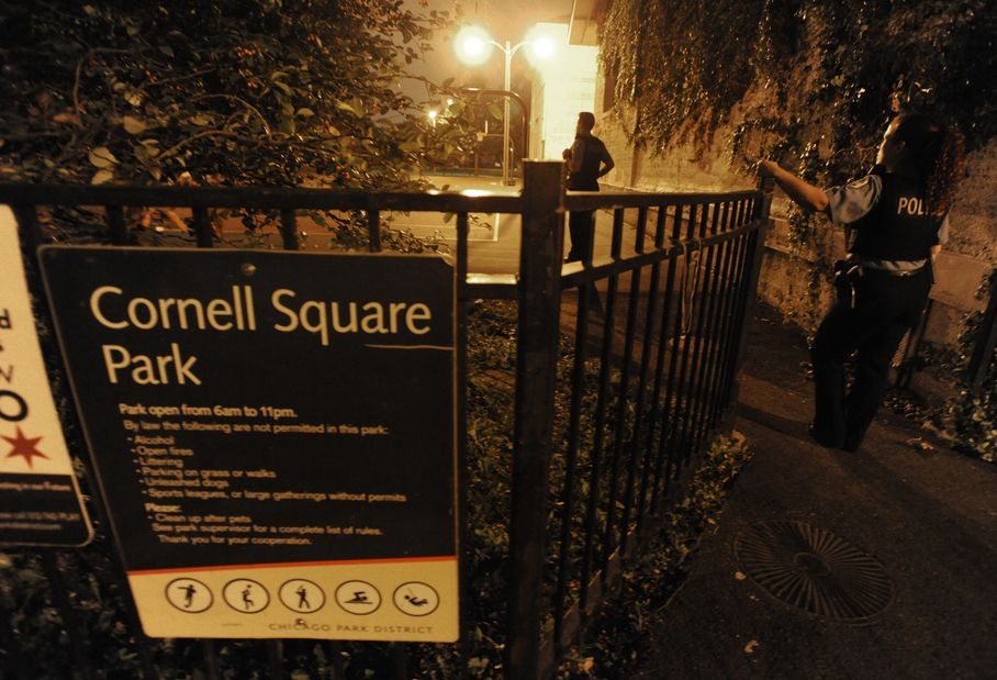 Xa sung vao cong vien tai My, 13 nguoi trung dan hinh anh