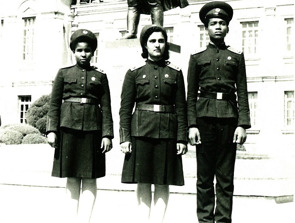 Cuoc song cua mot gia dinh chau Phi o Trieu Tien hinh anh