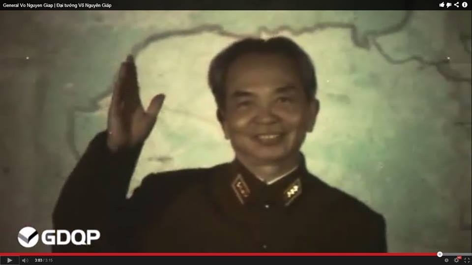 Xuc dong voi hinh anh Dai tuong chao tam biet hinh anh