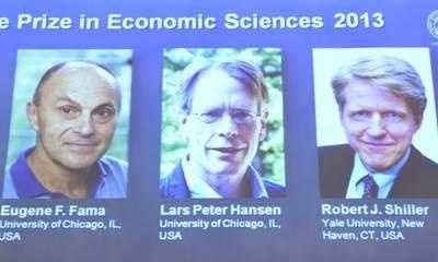 Nobel Kinh te 2013 ton vinh ba nguoi du doan thi truong hinh anh
