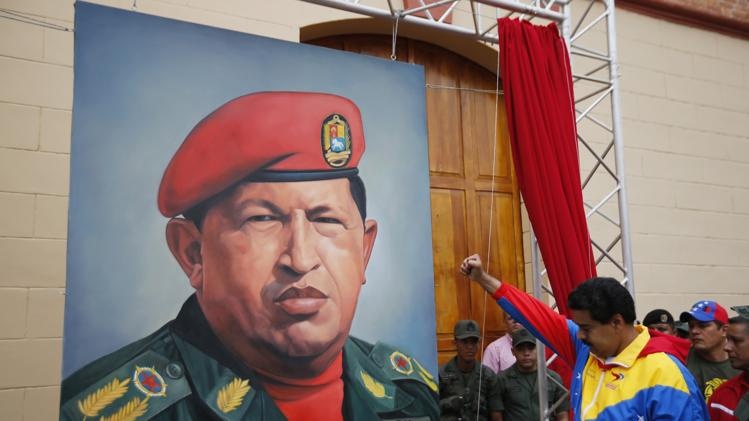 'Co tong thong Venezuela hien ra tren tuong' hinh anh