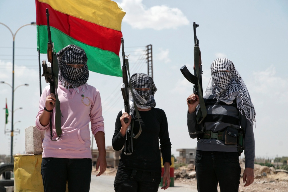 Cuoc song cua nhung nu chien binh tai Syria hinh anh