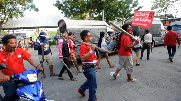 Sung no o thu do Thai Lan, hai nguoi chet hinh anh