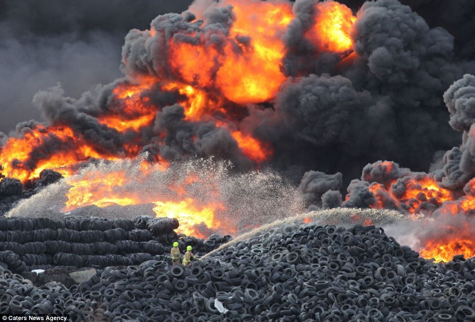 Co the thay mot dam chay tu vu tru hinh anh