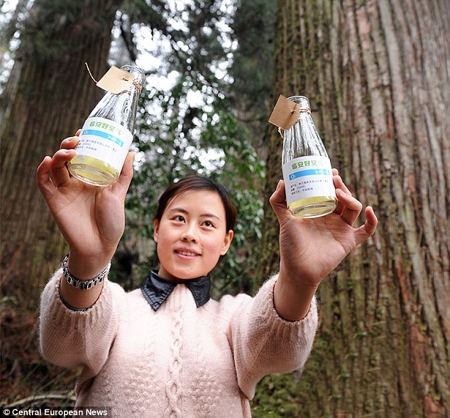 -	Các túi khí sạch là nỗ lực mới nhất của Trung Quốc để đối phó với mức độ sương mù cao tới mức nghiêm trọng. Tổ chức Y tế Thế giới mô tả thực trạng này là “cuộc khủng hoảng môi trường”.