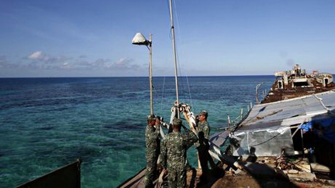 Trung Quoc dang bay Philippines hinh anh