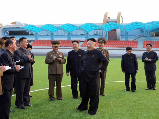 Kim Jong Un tham Trai he thieu nhi dang cap quoc te hinh anh