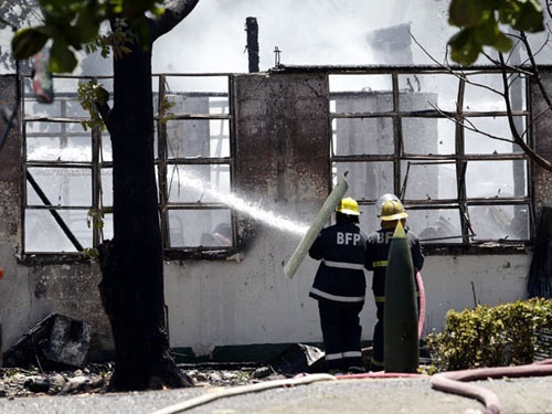 Kho dan phat no o Philippines, 24 nguoi bi thuong hinh anh