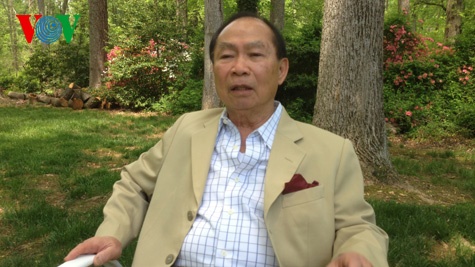 Giáo sư Nguyễn Mạnh Hùng. Ảnh: VOV.