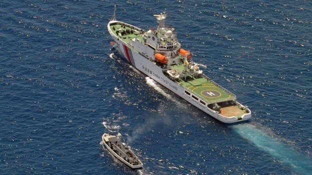 Philippines to Trung Quoc xay duong bang tren dao Gac Ma VN hinh anh