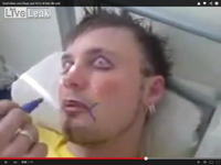 Ve bay len mat thanh nien dang ngu say hinh anh