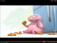 Con lon va nhung chiec banh nuong hinh anh