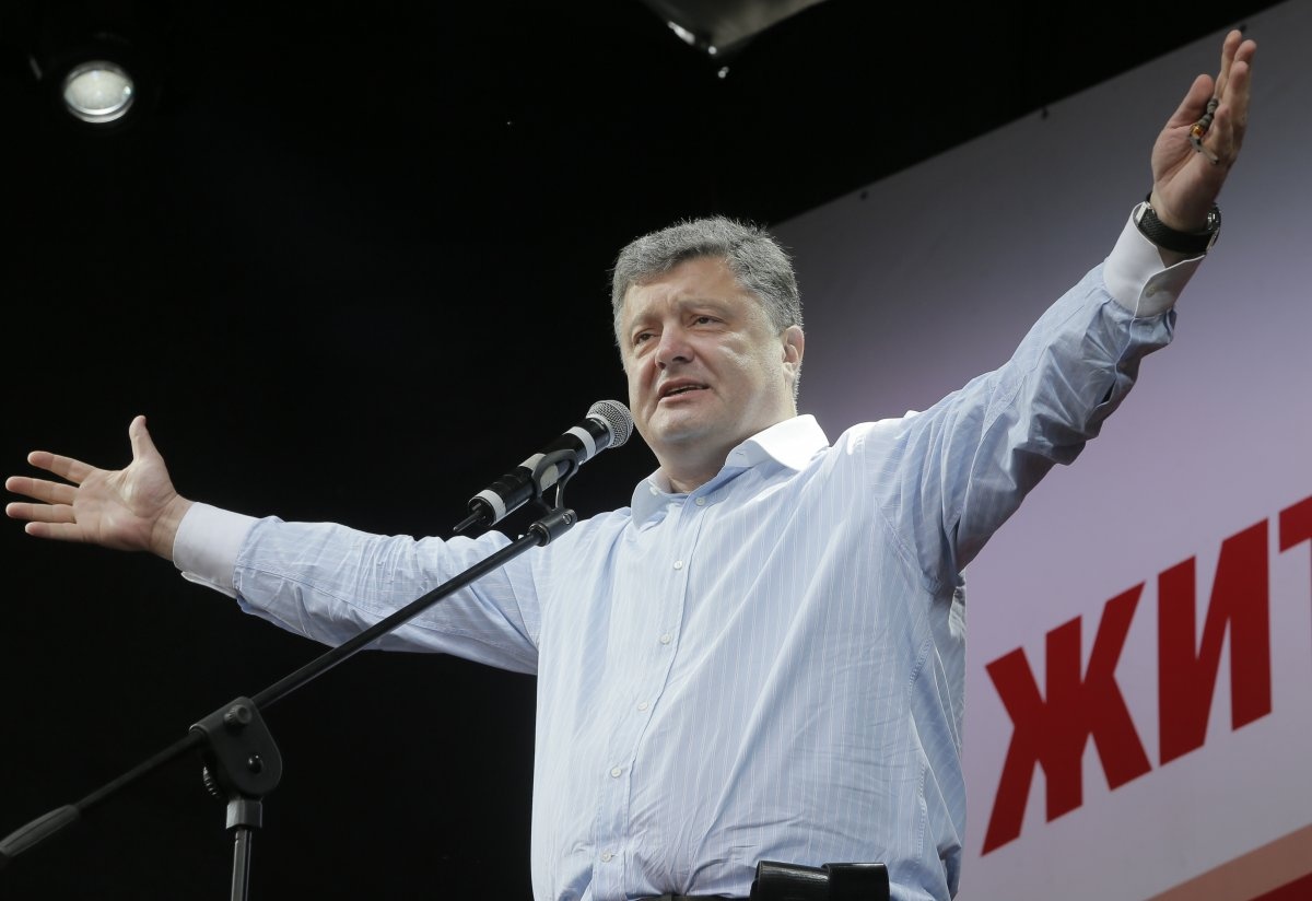 Ong trum chocolate dac cu Tong thong Ukraina hinh anh