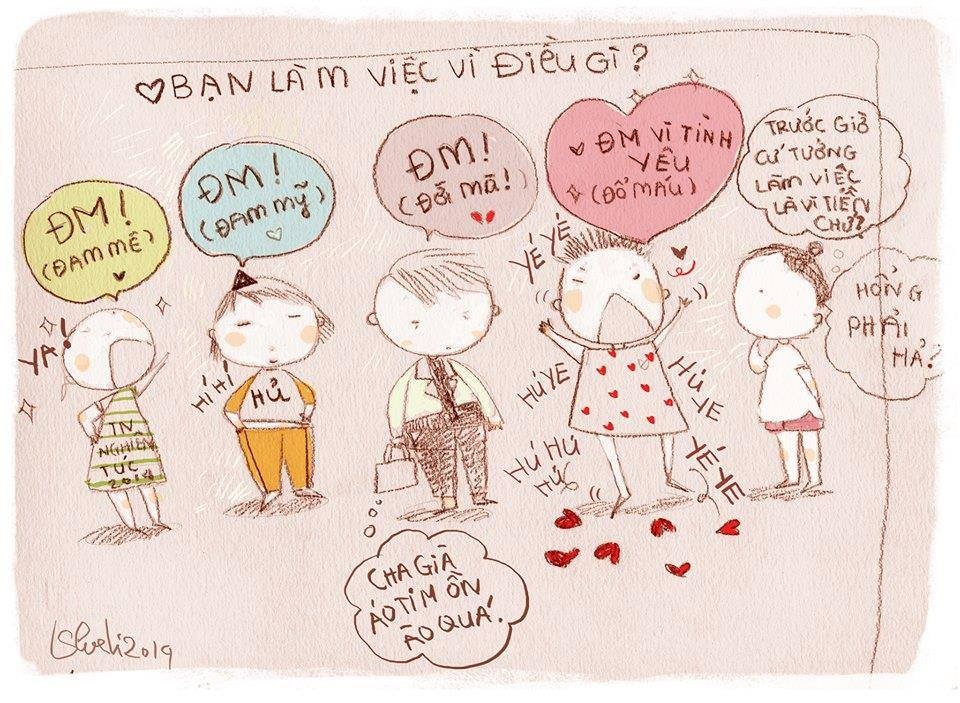 Bạn làm việc vì điều gì?