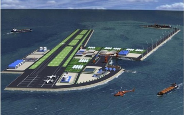 Moi hoa cua can cu quan su Trung Quoc xay trai phep o Gac Ma hinh anh