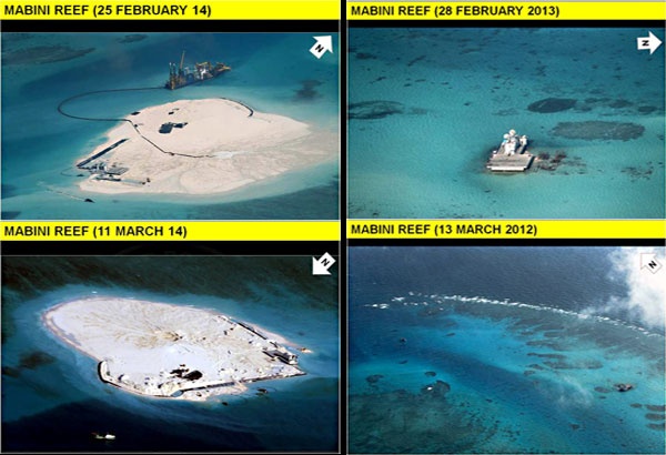 'Trung Quoc cai tao toi 5 khu vuc tren Bien Dong' hinh anh