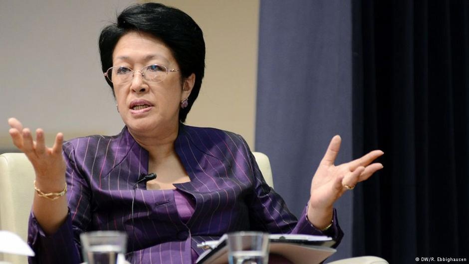 Ba Ton Nu Thi Ninh: Chau Au nen can thiep vu gian khoan TQ hinh anh