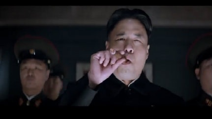 Trieu Tien doi My cam chieu phim ve ‘am sat’ Kim Jong Un hinh anh