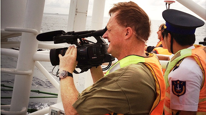 Nha bao quoc te tac nghiep o Hoang Sa: Cau tra loi tin cay hinh anh