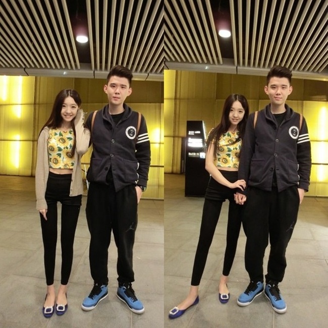 Chân của Zan không chỉ dài mà còn rất thon thả.