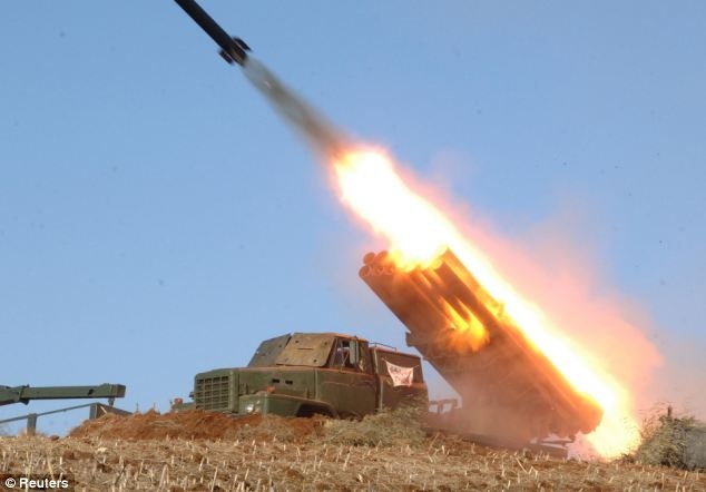 Trieu Tien phong ten lua truoc ngay Tap Can Binh sang Han hinh anh