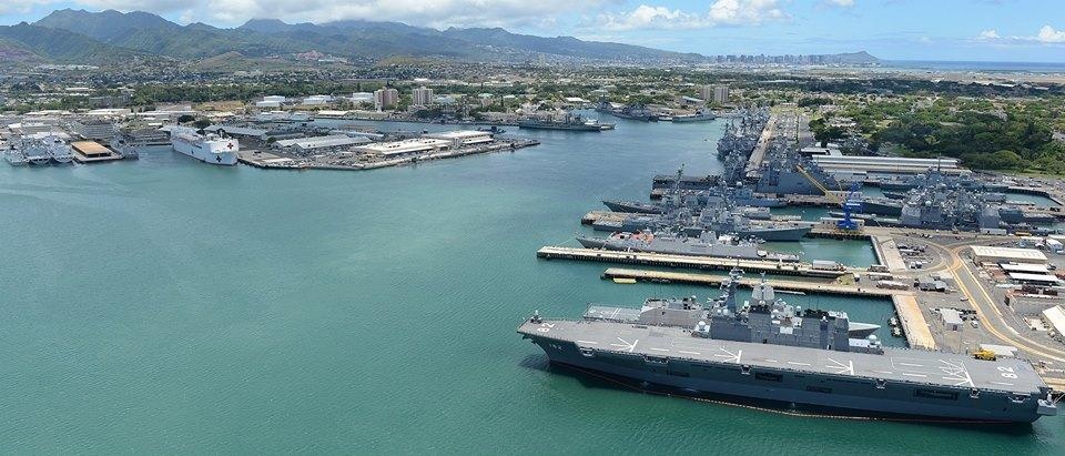 Cận cảnh Căn cứ hỗn hợp Trân Châu Cảng.