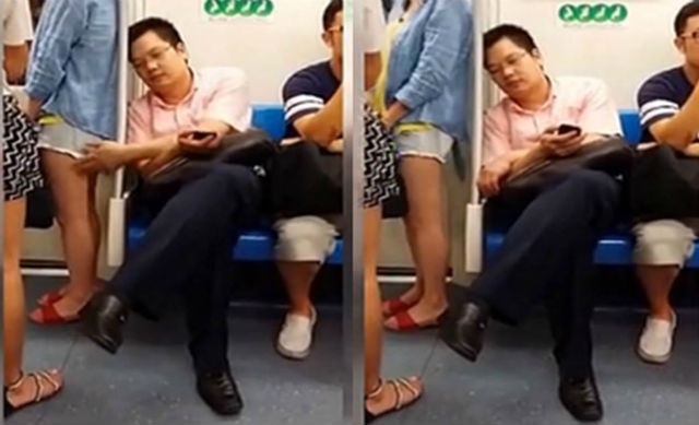 Pho giam doc co quan nha nuoc so mong gai tren tau dien hinh anh