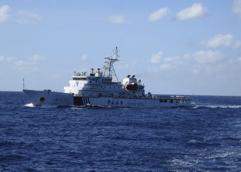 Trung Quoc tap tran lon o Vinh Bac Bo hinh anh