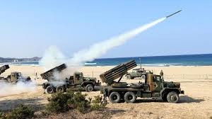 Trieu Tien ban ten lua truoc dip ky niem 61 nam dinh chien hinh anh