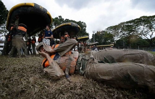 Môi trường luyện tập vô cùng khắc nghiệt.
