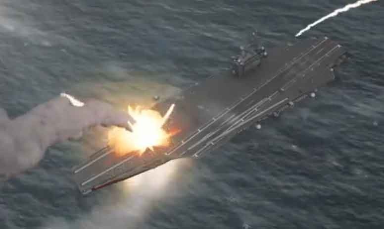 Mo phong ten lua DF-21D cua TQ danh chim tau san bay My hinh anh