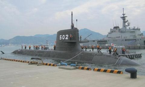 Tàu ngầm thông thường, sử dụng hệ thống động lực AIP lớp Soryu của Nhật.